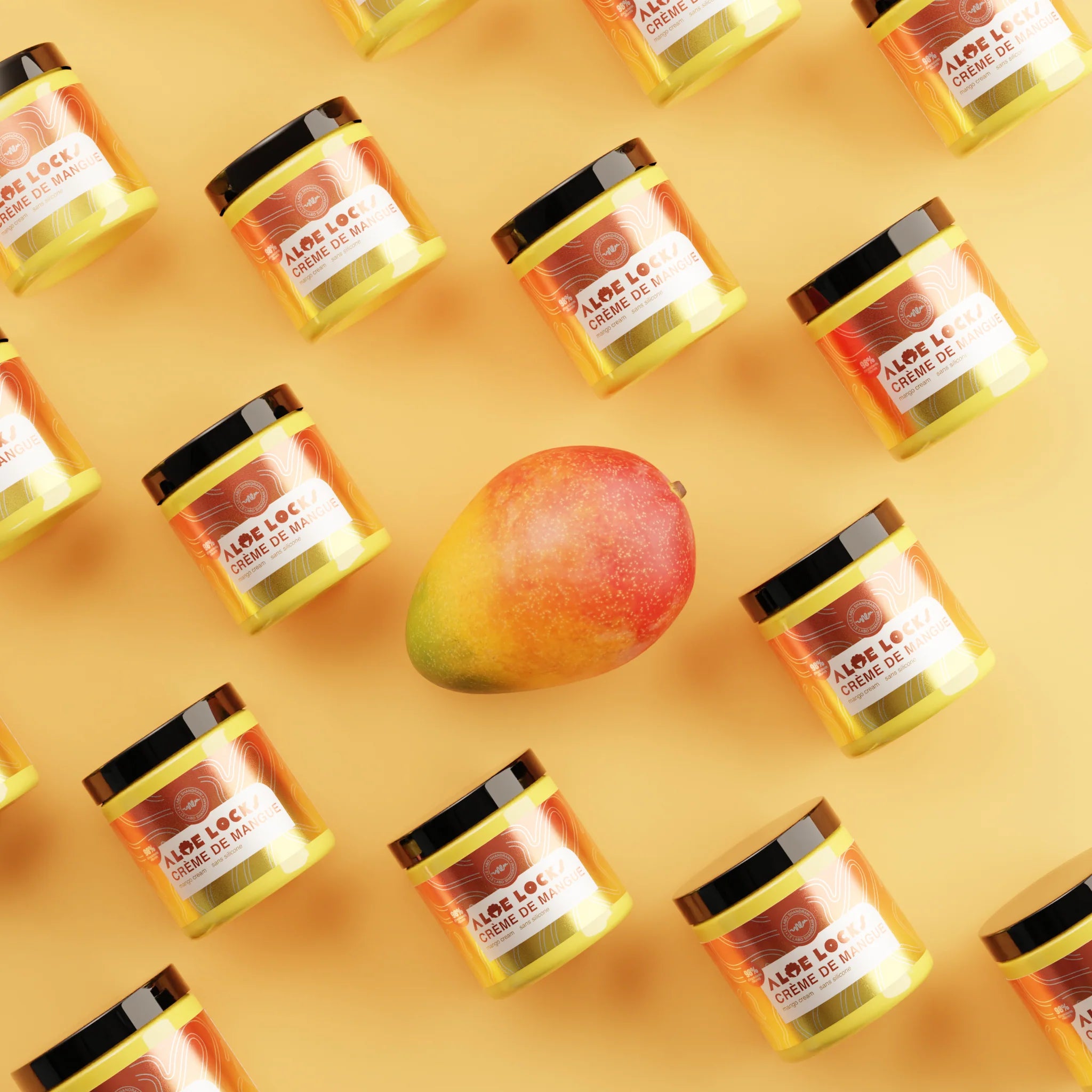 Crème de Mangue enrichie en Goyave Bio