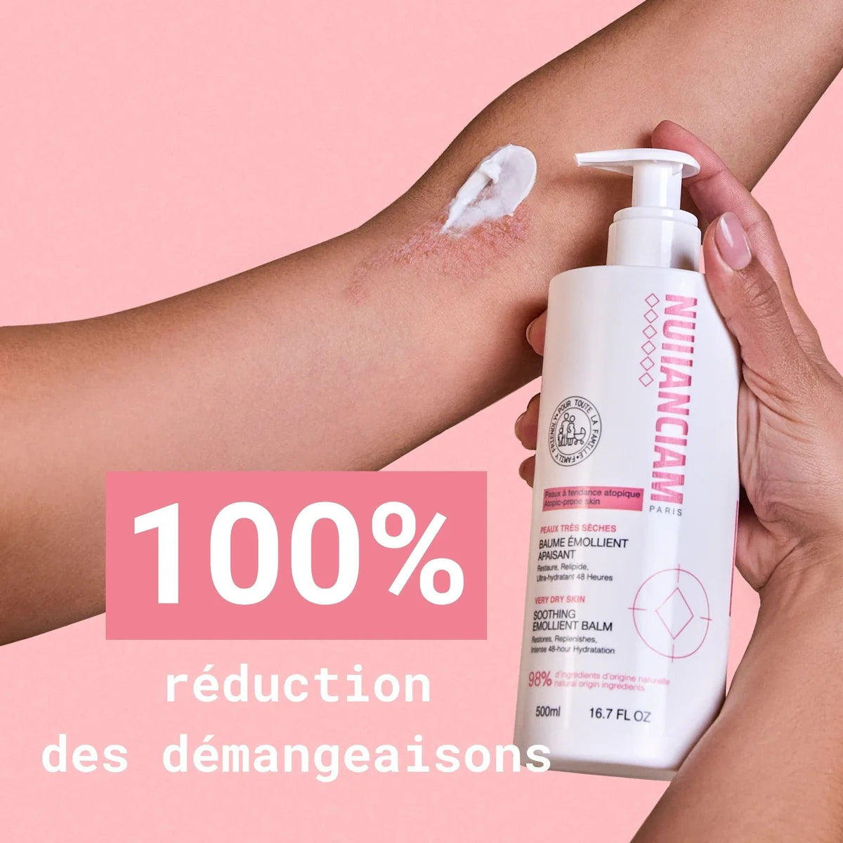 Baume émollient apaisant pour peaux à tendance atopique