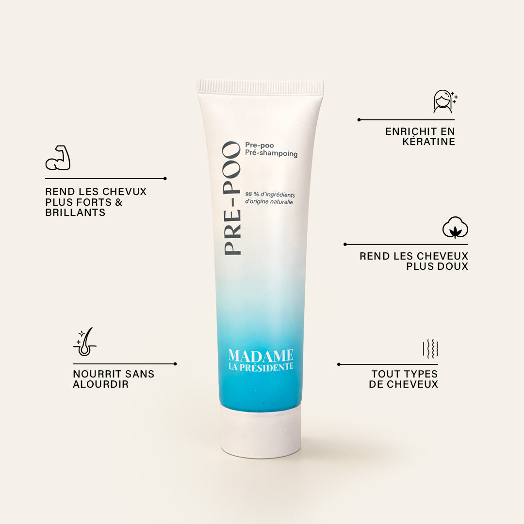 Pre-Poo : Soin Pré-Shampoing Nourrissant