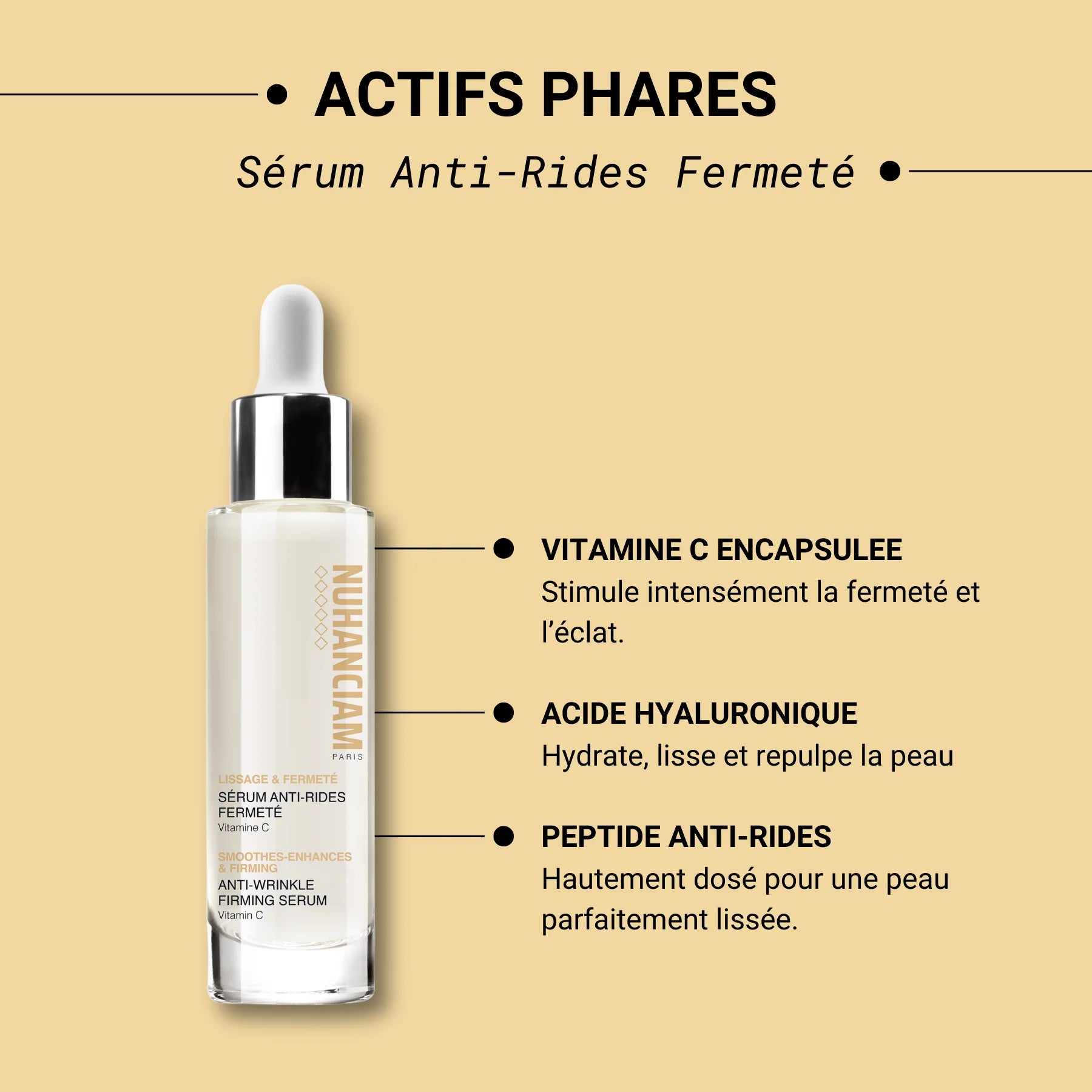 Sérum anti-rides fermeté