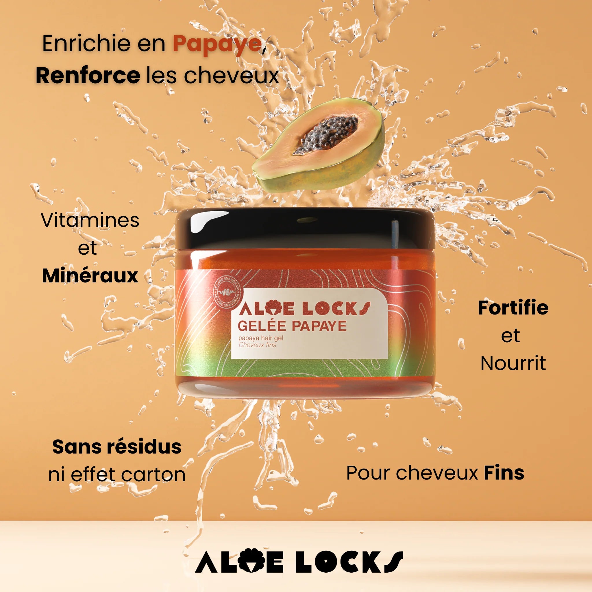 Gelée Papaye Fortifie et nourrit