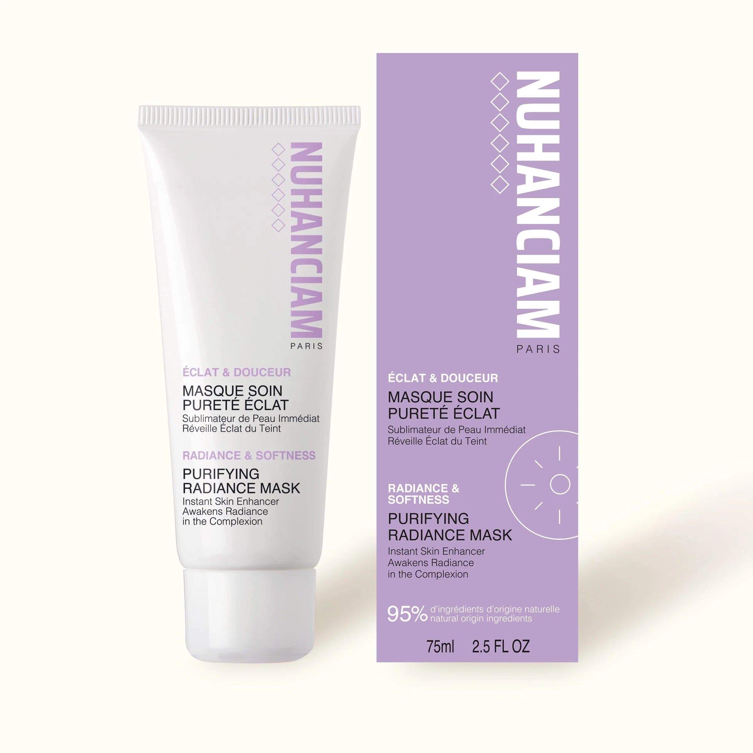 Masque soin pureté éclat