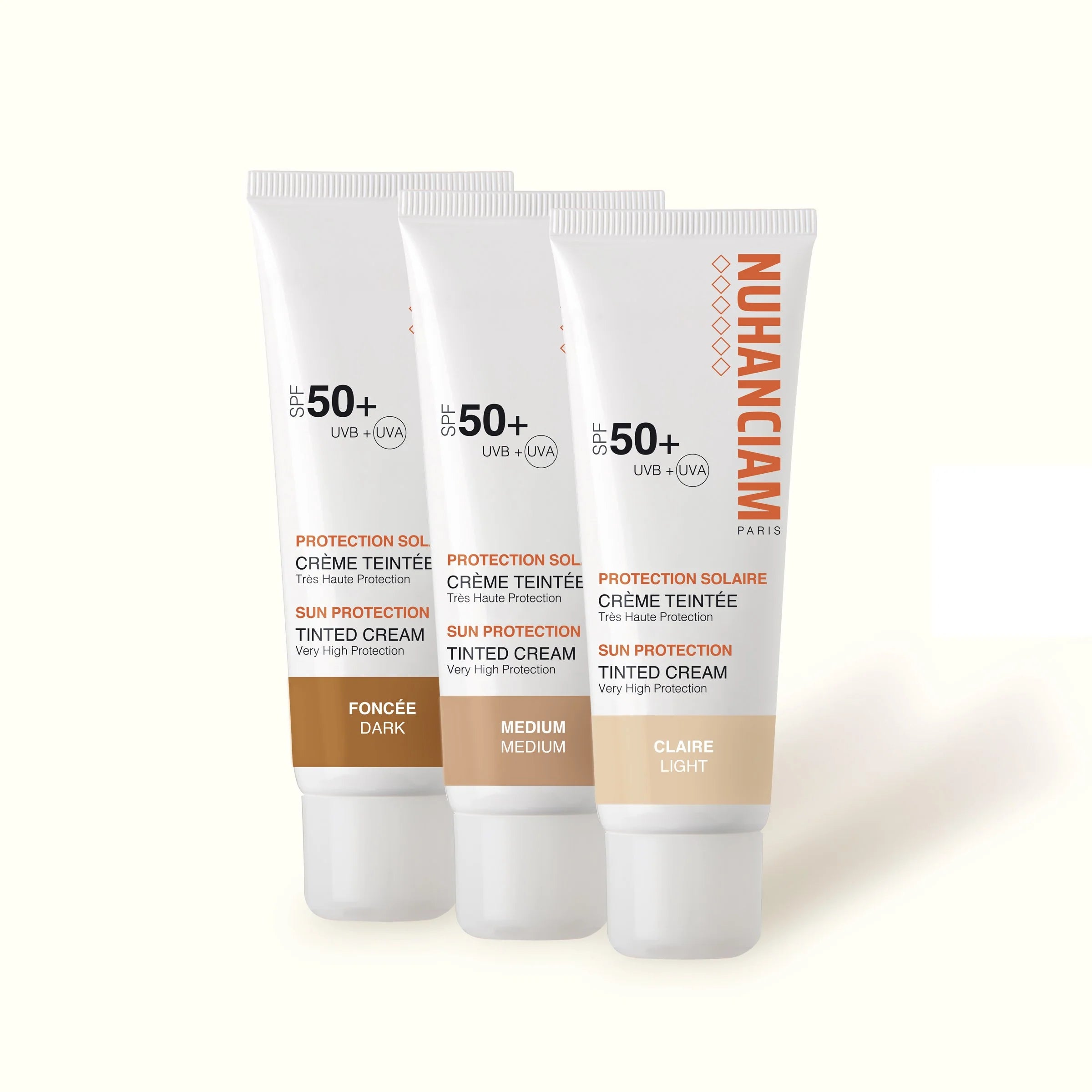Crème teintée spf 50+