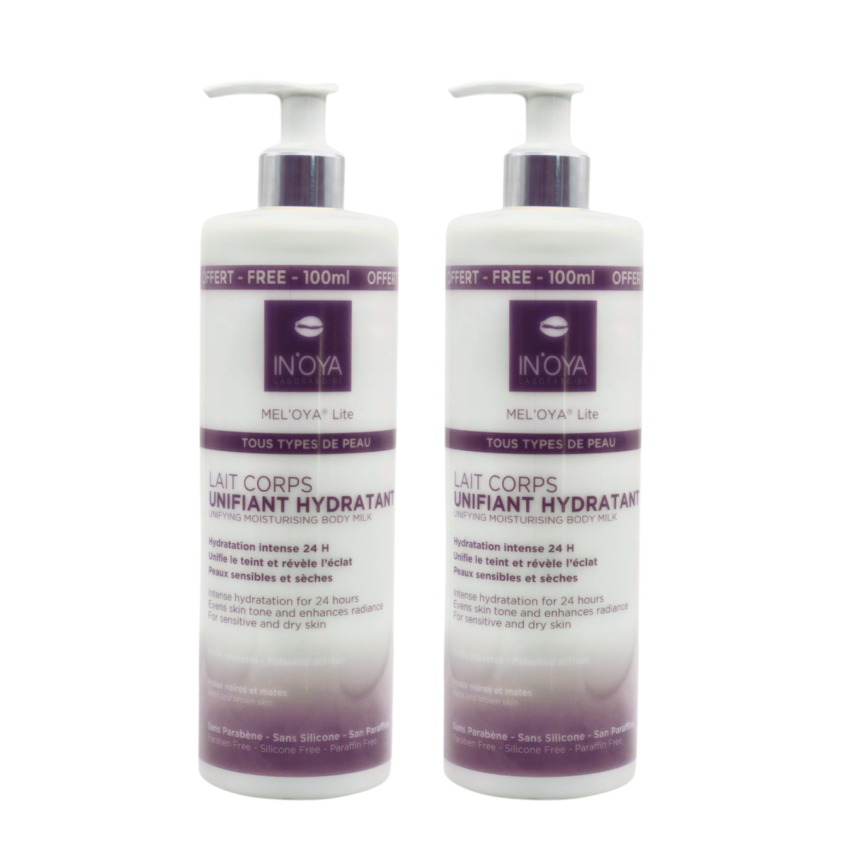 Pack DUO « Unifiant Hydratant » MEL’OYA® Lite