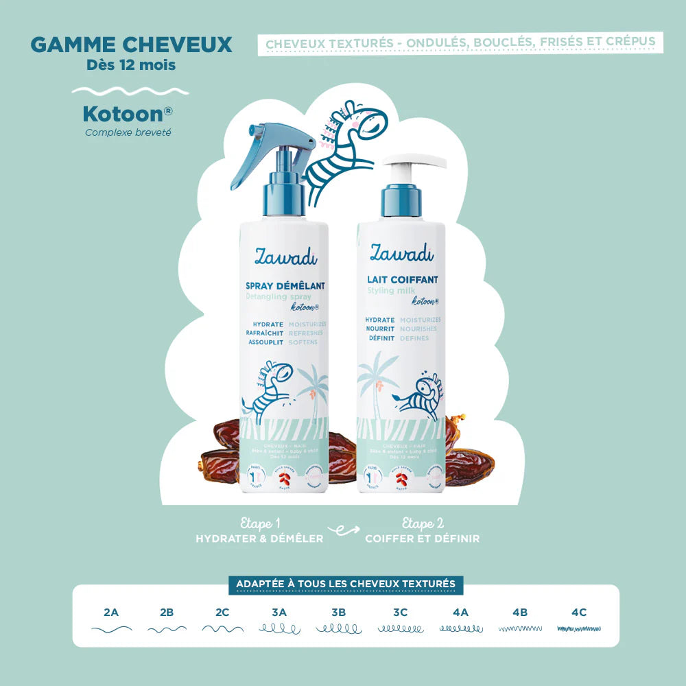 Duo capillaire Spray et Lait